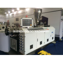 PVC Pipe Plastic Conical Twin-Screw Extruder